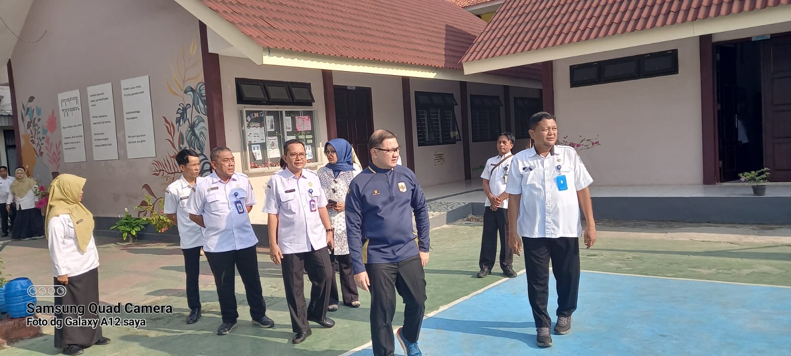 Jelang Kunjungan Gubernur Jatim, Kacabdin Sumenep Dampingi Kadindik Provinsi Tinjau SMAN 2 Sumenep