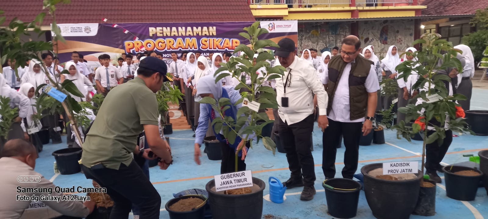 Penanaman Program SIKAP di lingkungan SMAN 2 Sumenep.